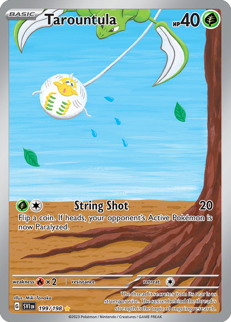Tarountula — illustrated card