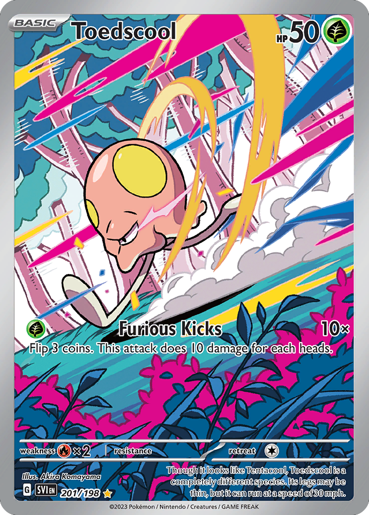 Toedscool — illustrated card
