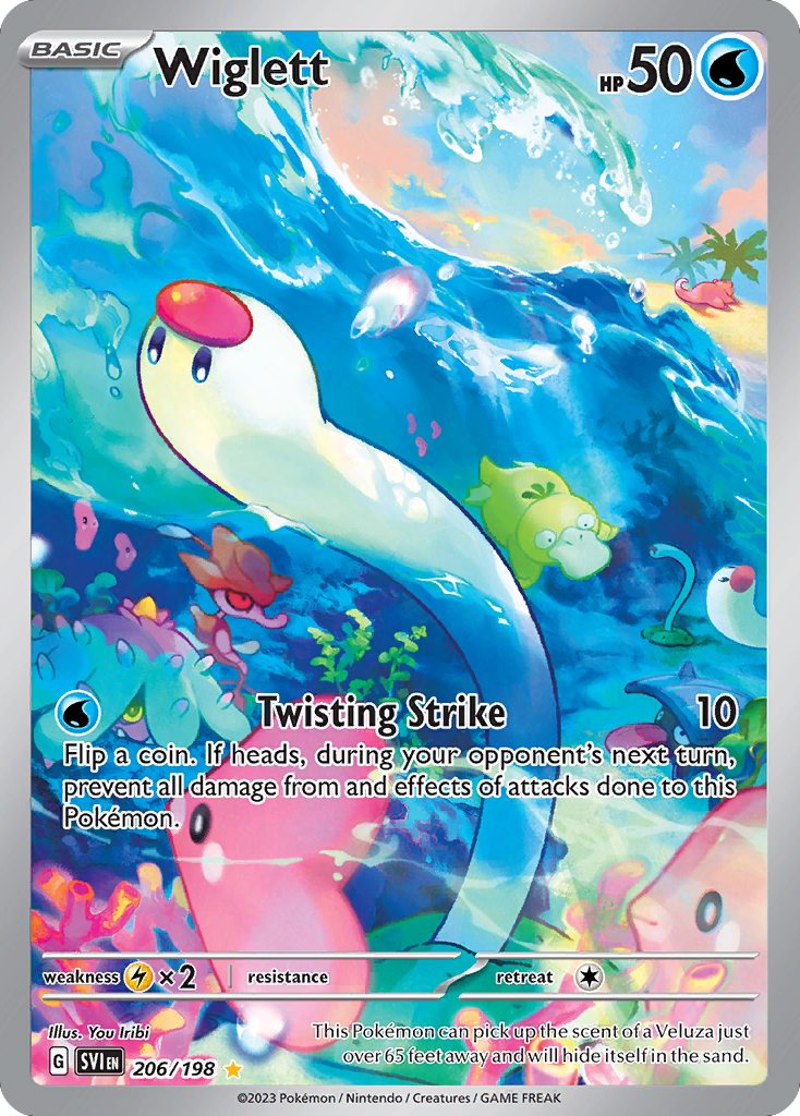 Wiglett — illustrated card