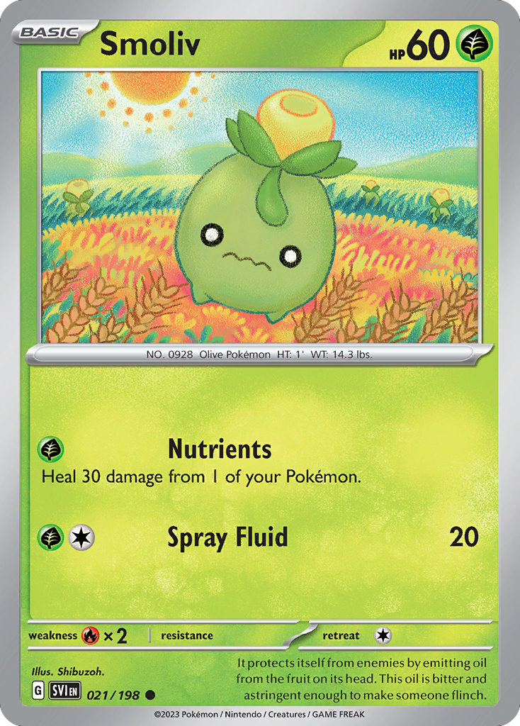 Smoliv — illustrated card
