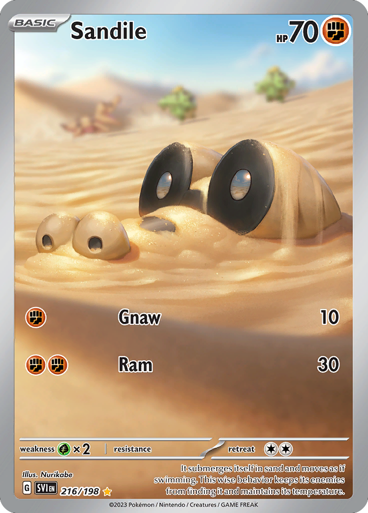Sandile — illustrated card