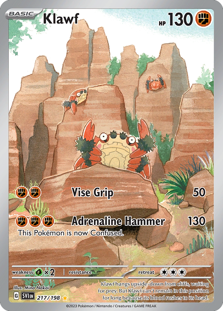 Klawf — illustrated card