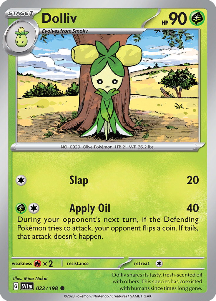 Dolliv — illustrated card