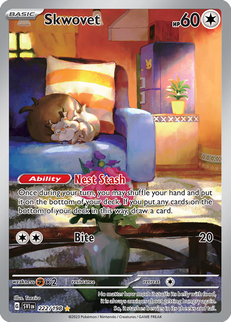 Skwovet — illustrated card