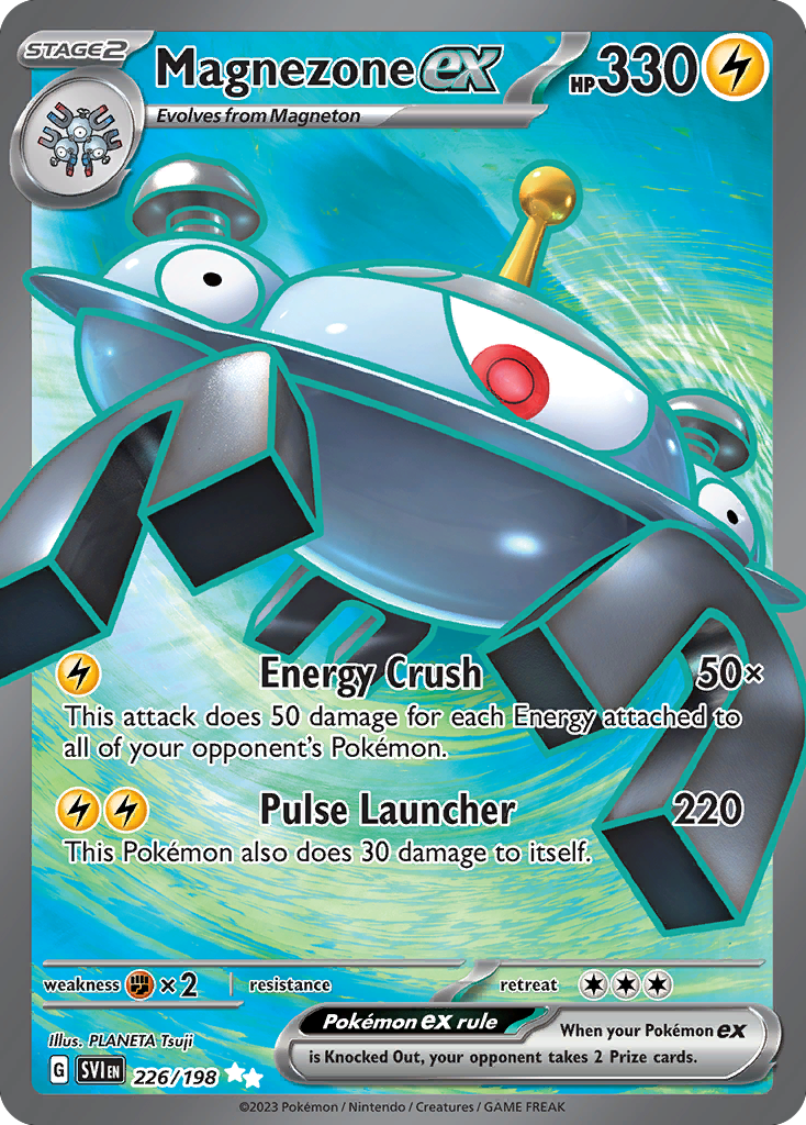 Magnezone ex — illustrated card