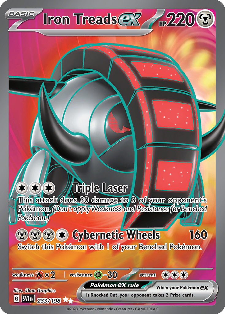 Iron Treads ex — illustrated card
