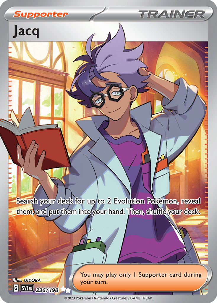 Jacq — illustrated card