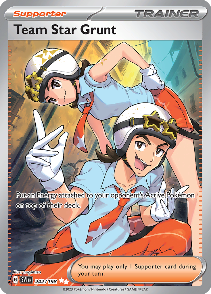 Team Star Grunt — illustrated card