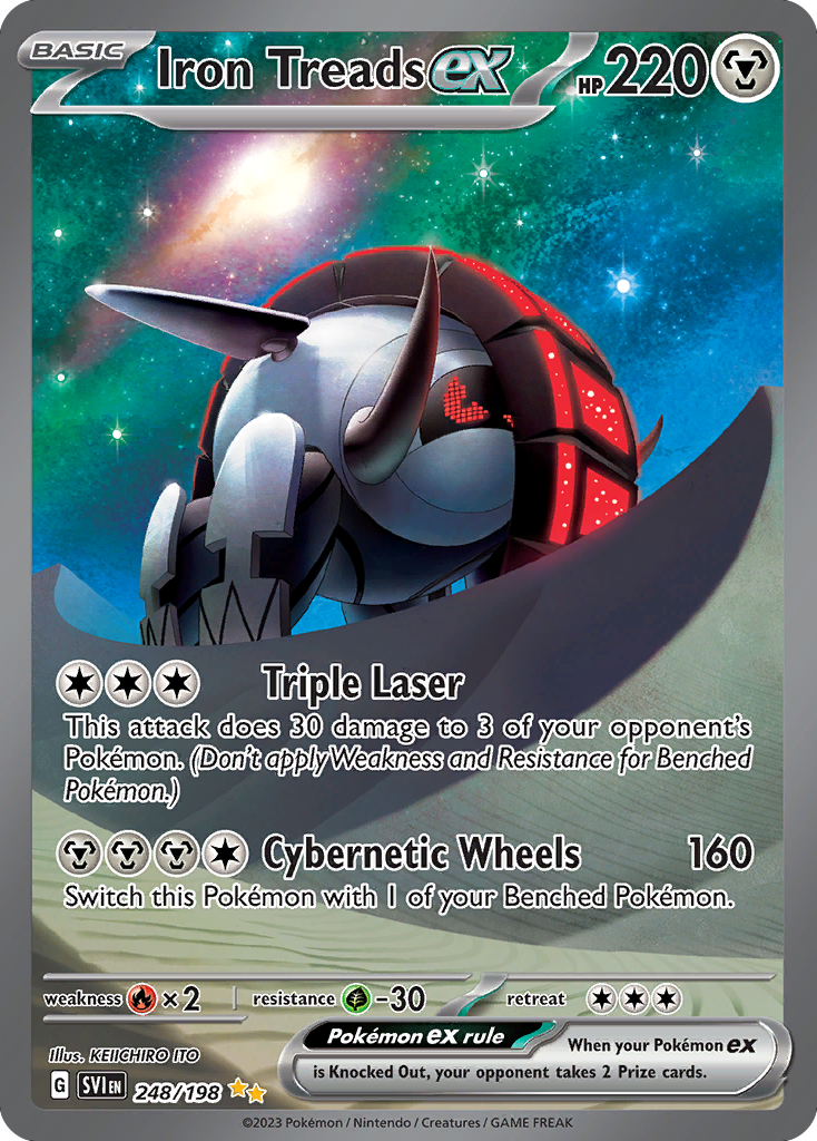 Iron Treads ex — illustrated card