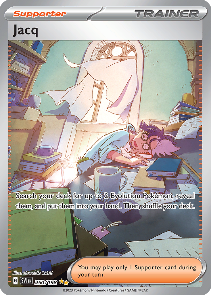 Jacq — illustrated card