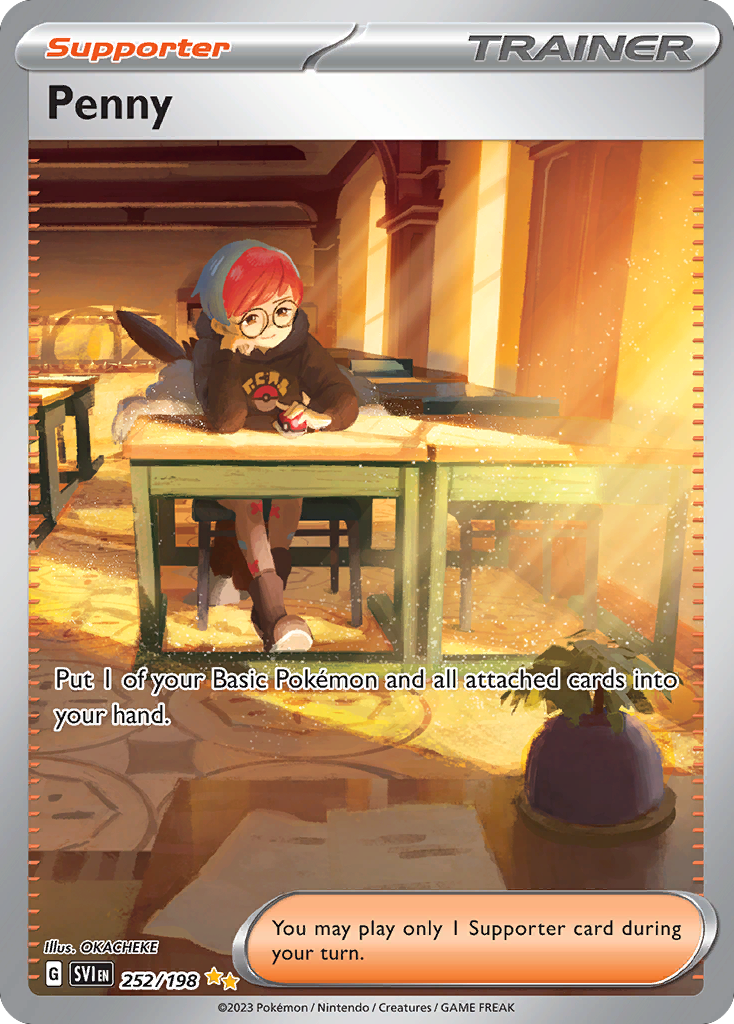 Penny — illustrated card