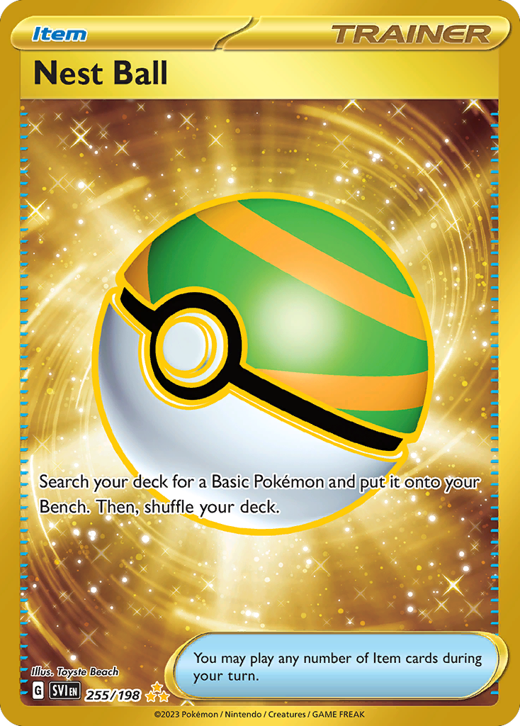 Nest Ball — illustrated card