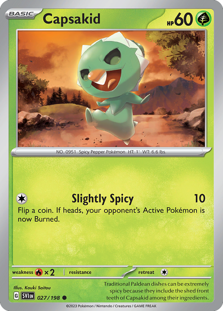 Capsakid — illustrated card