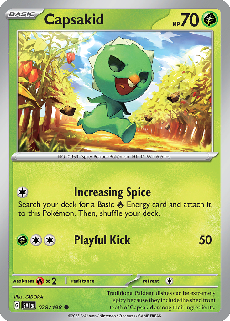 Capsakid — illustrated card