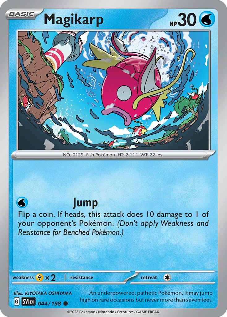 Magikarp — illustrated card