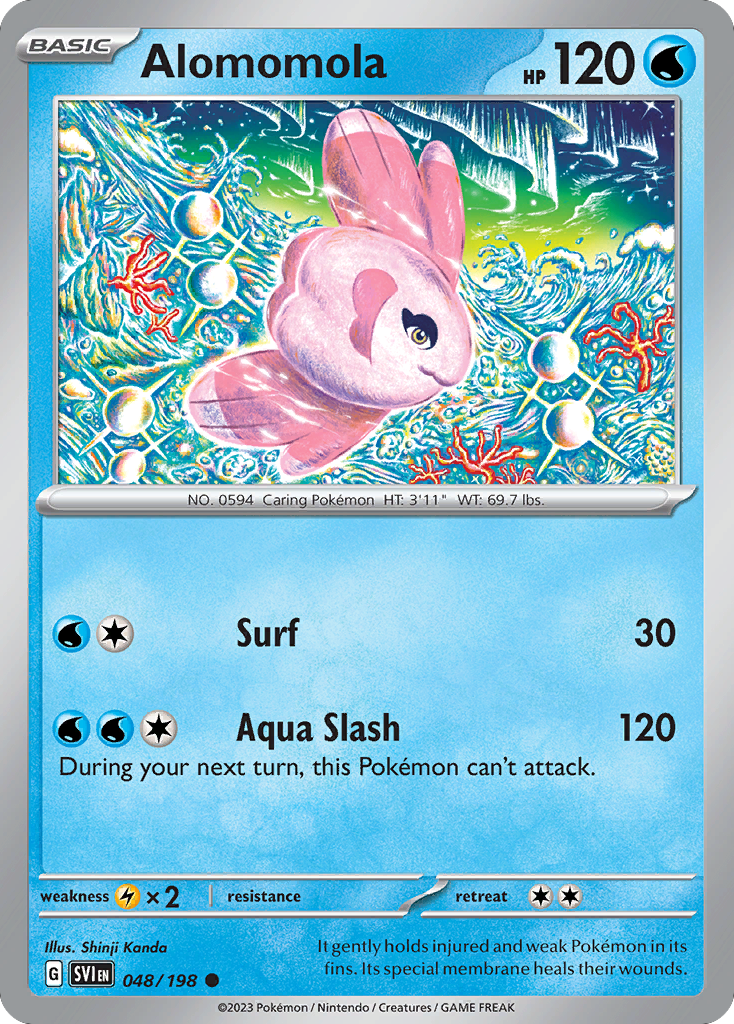 Alomomola — illustrated card