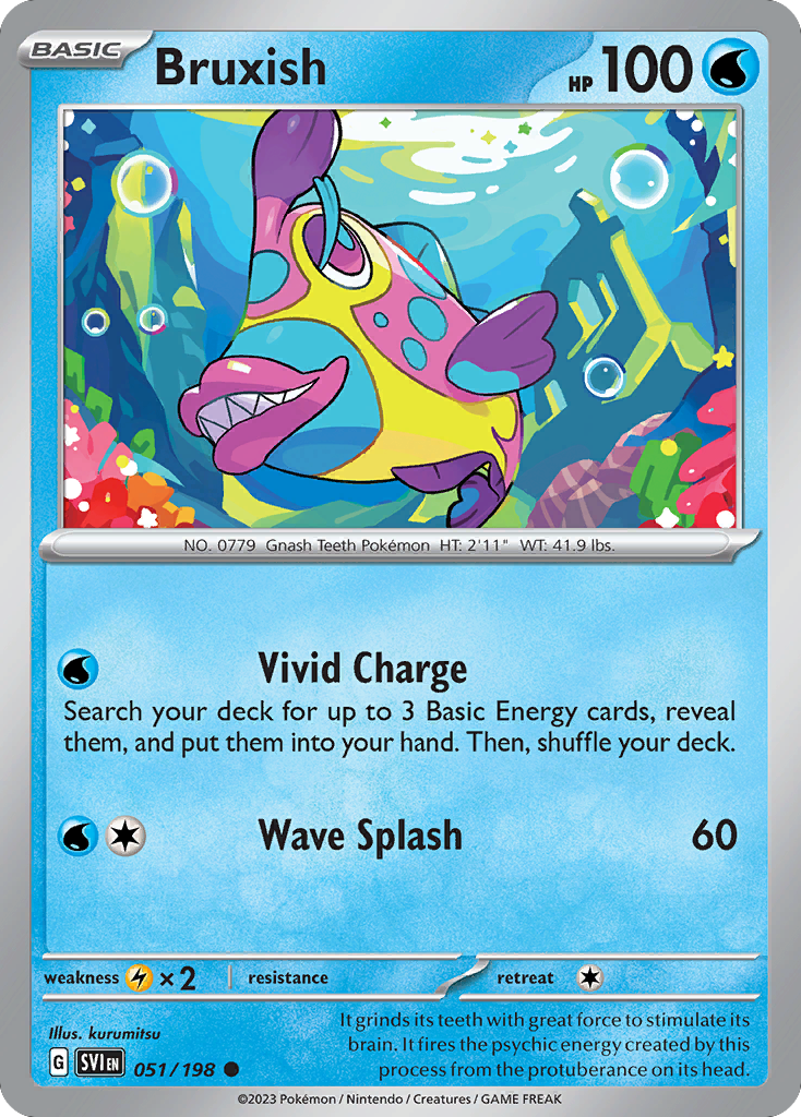 Bruxish — illustrated card