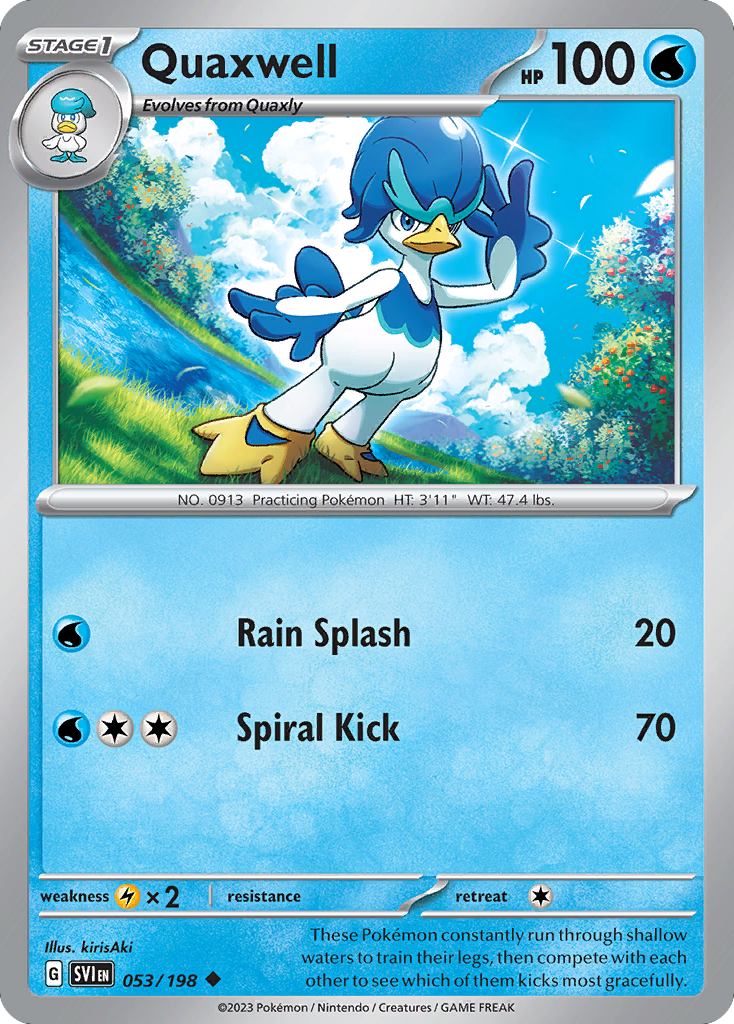 Quaxwell — illustrated card