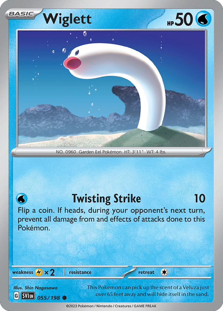 Wiglett — illustrated card