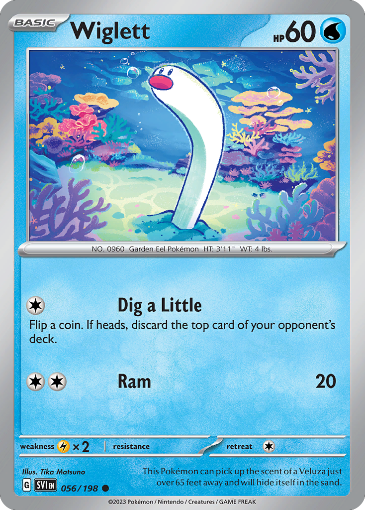 Wiglett — illustrated card