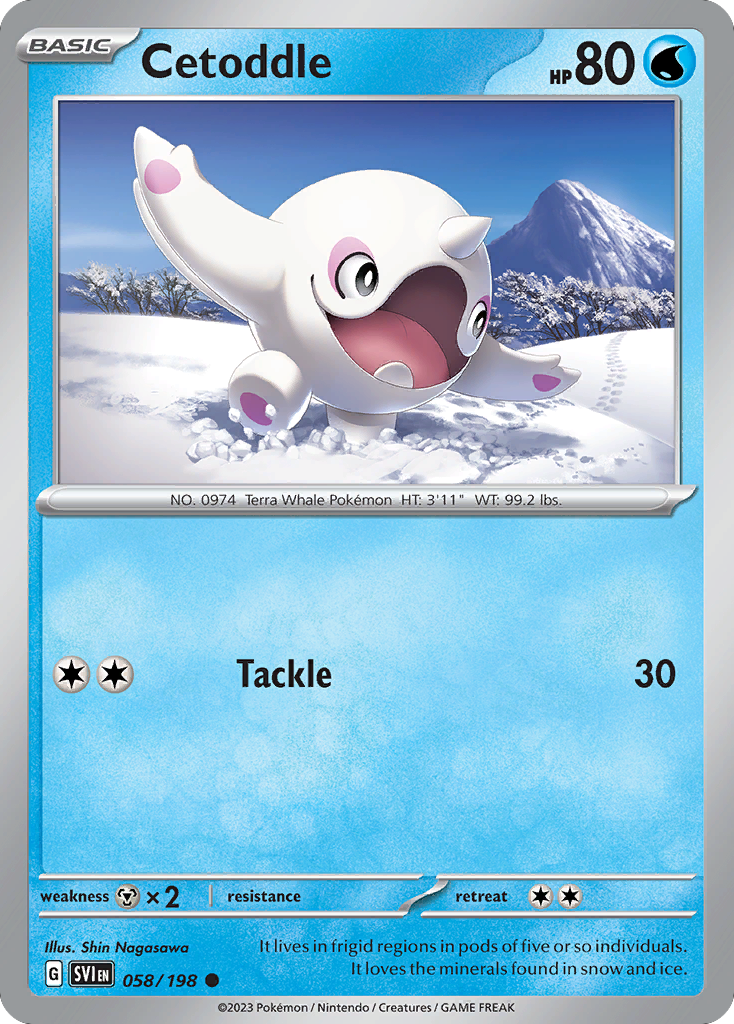 Cetoddle — illustrated card