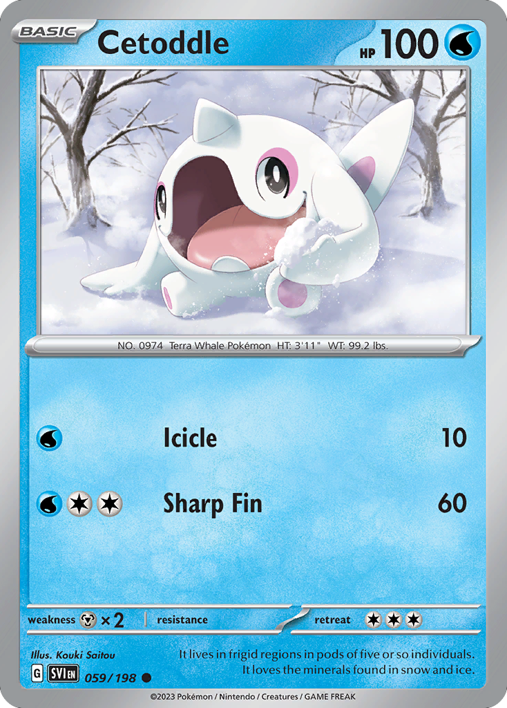 Cetoddle — illustrated card