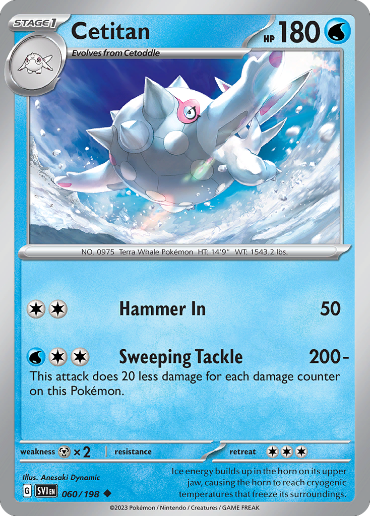 Cetitan — illustrated card