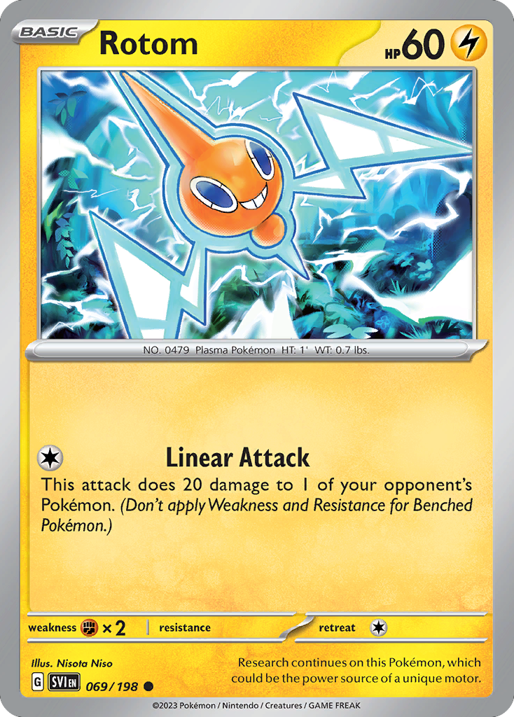 Rotom — illustrated card