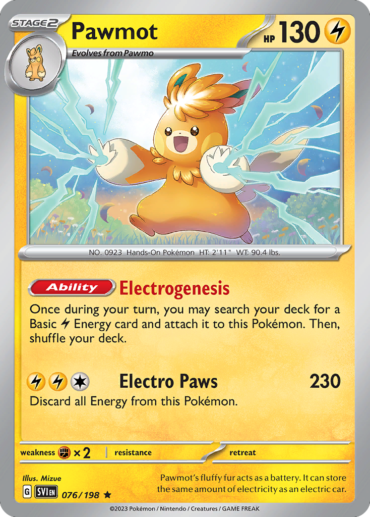 Pawmot — illustrated card