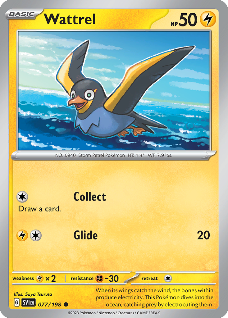 Wattrel — illustrated card
