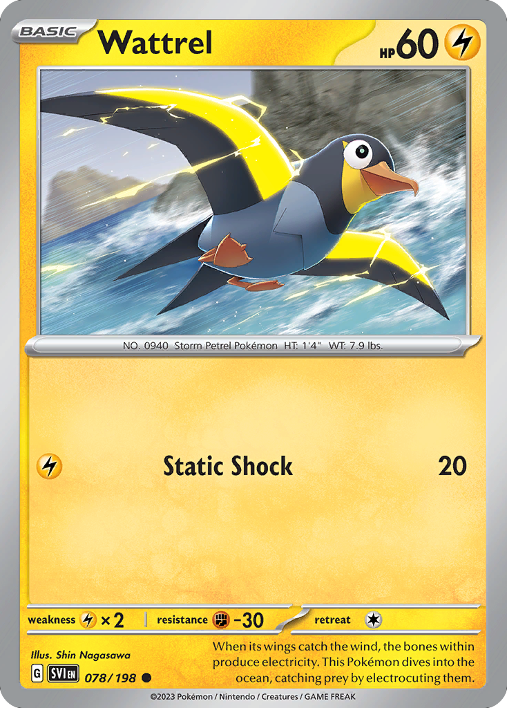 Wattrel — illustrated card
