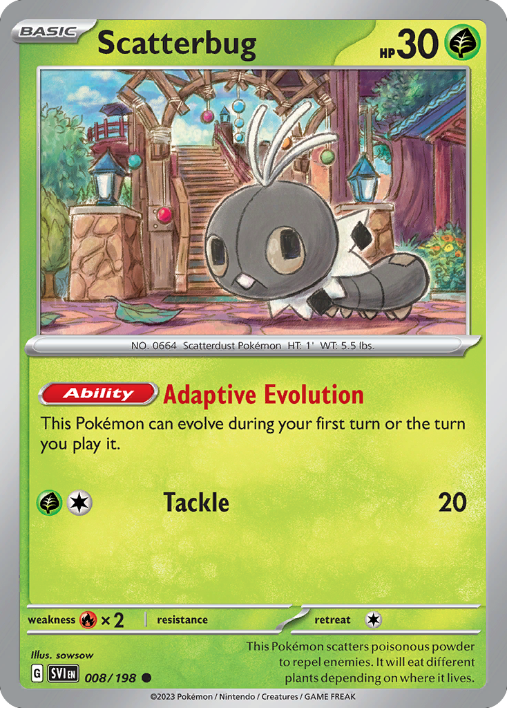 Scatterbug — illustrated card