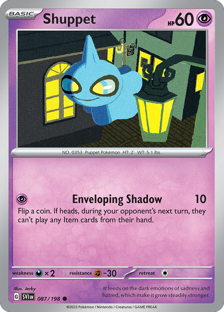 Shuppet — illustrated card