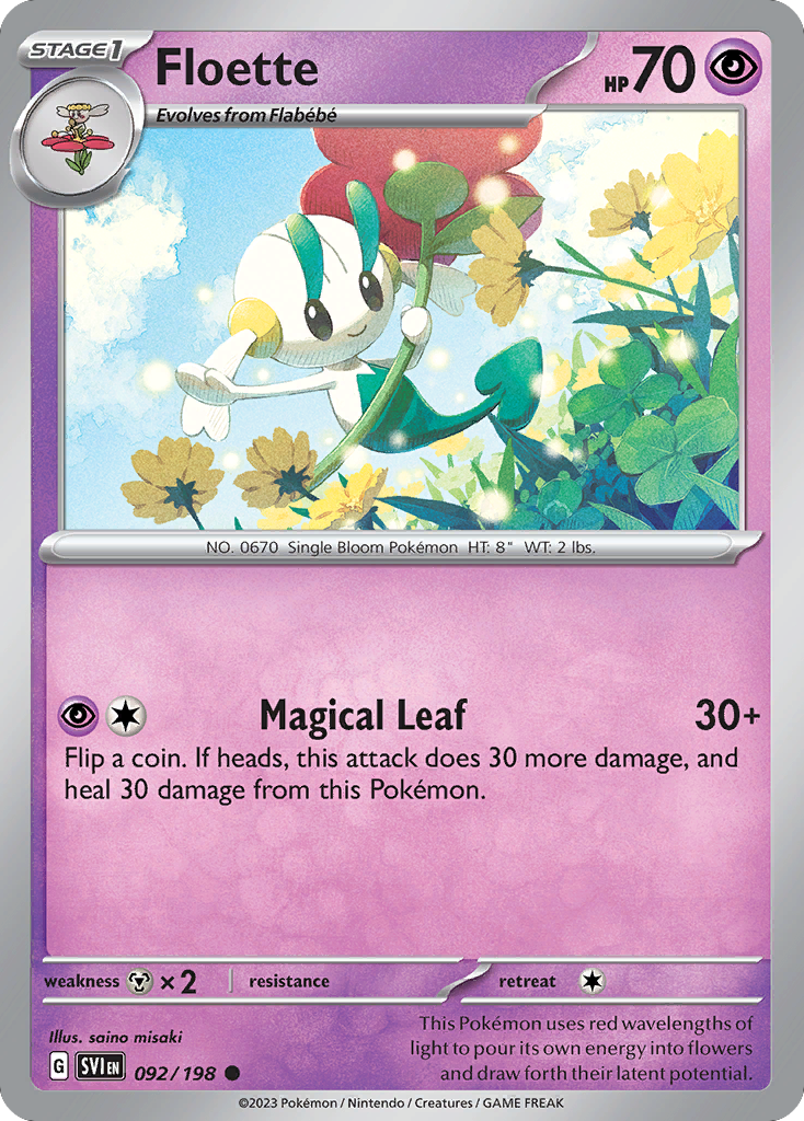 Floette — illustrated card