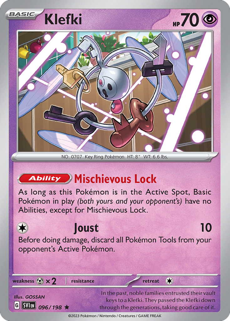 Klefki — illustrated card