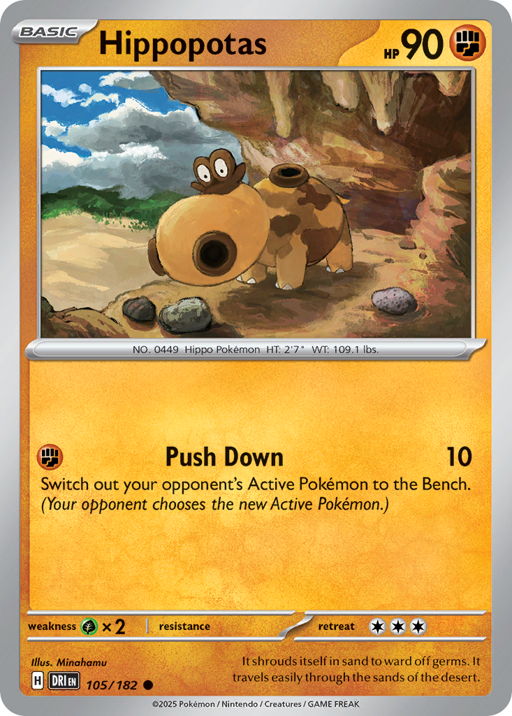 Hippopotas — illustrated card