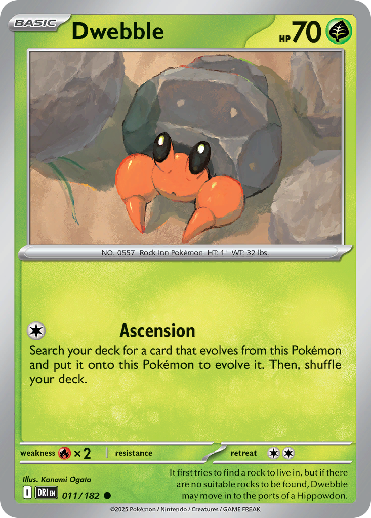 Dwebble — illustrated card