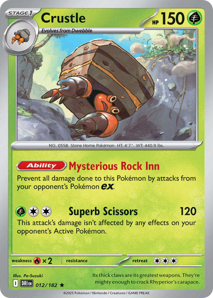 Crustle — illustrated card