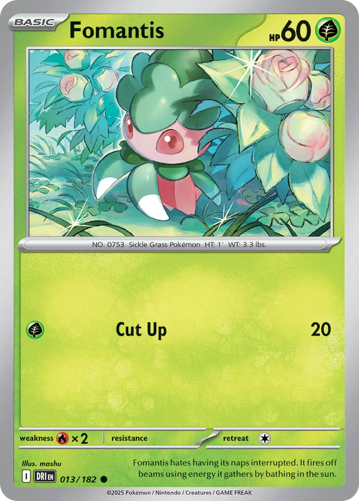 Fomantis — illustrated card