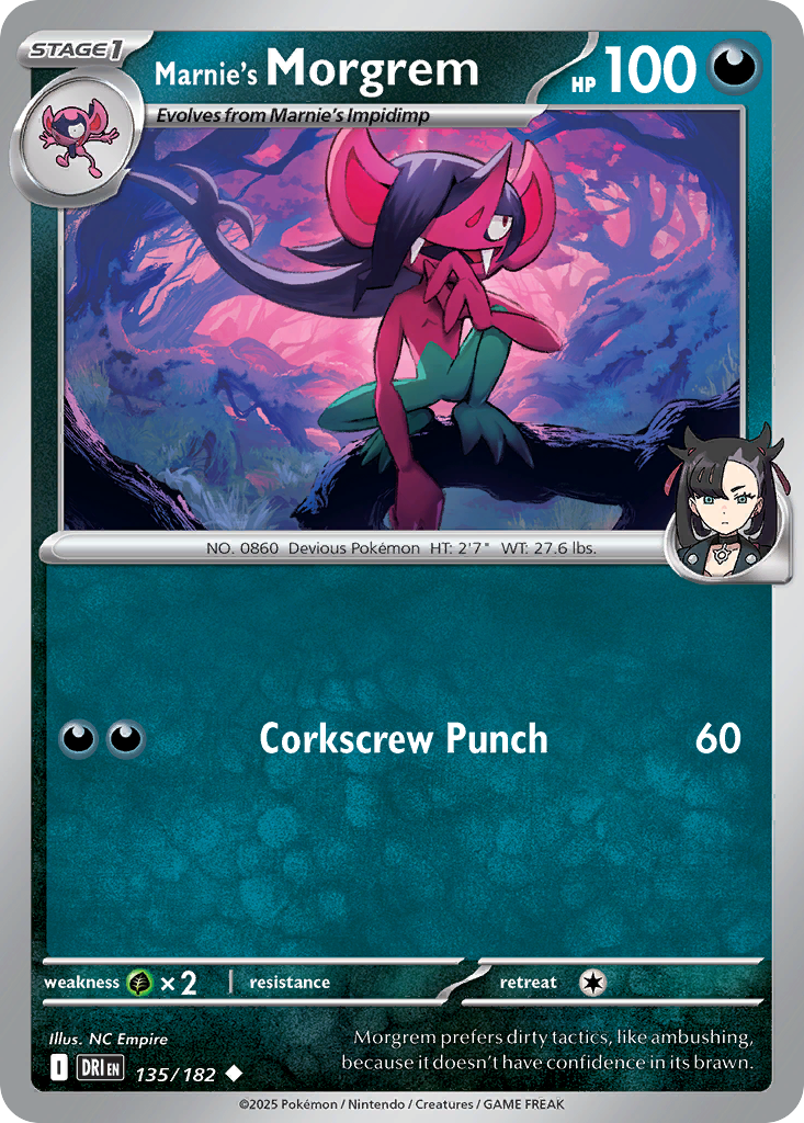 Marnie's Morgrem — illustrated card