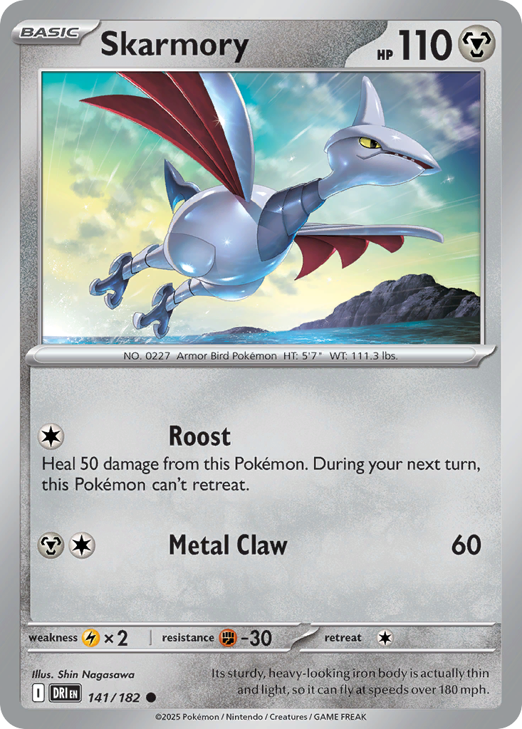 Skarmory — illustrated card