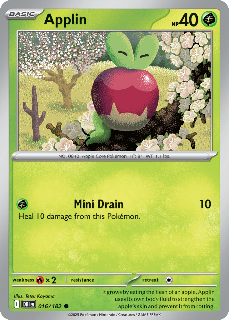 Applin — illustrated card