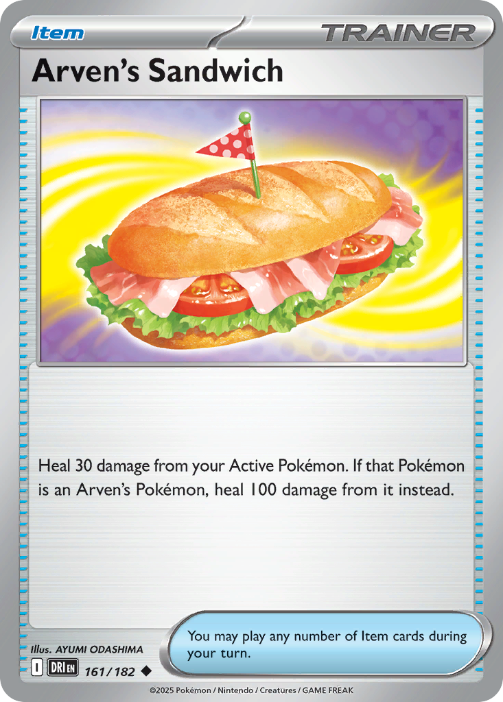 Arven's Sandwich — illustrated card
