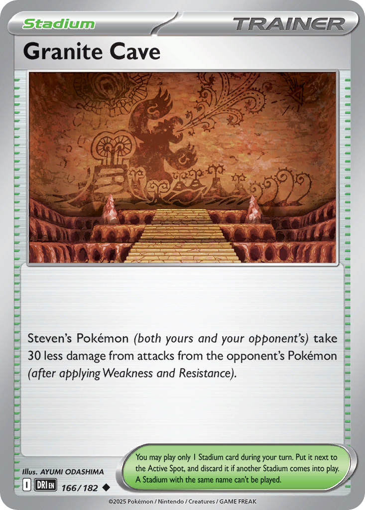Granite Cave — illustrated card