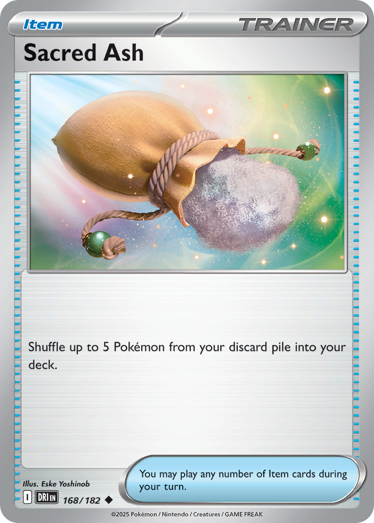Sacred Ash — illustrated card
