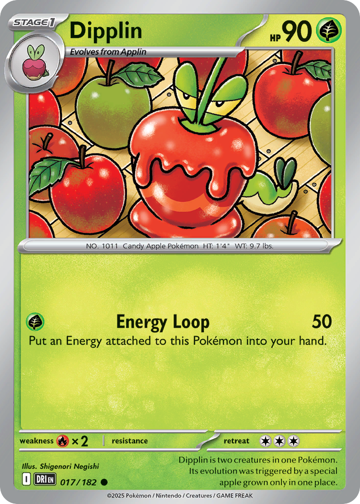 Dipplin — illustrated card