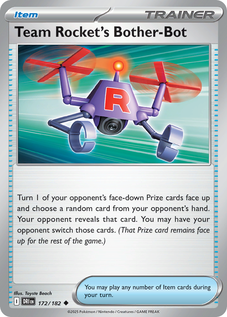 Team Rocket's Bother-Bot — illustrated card