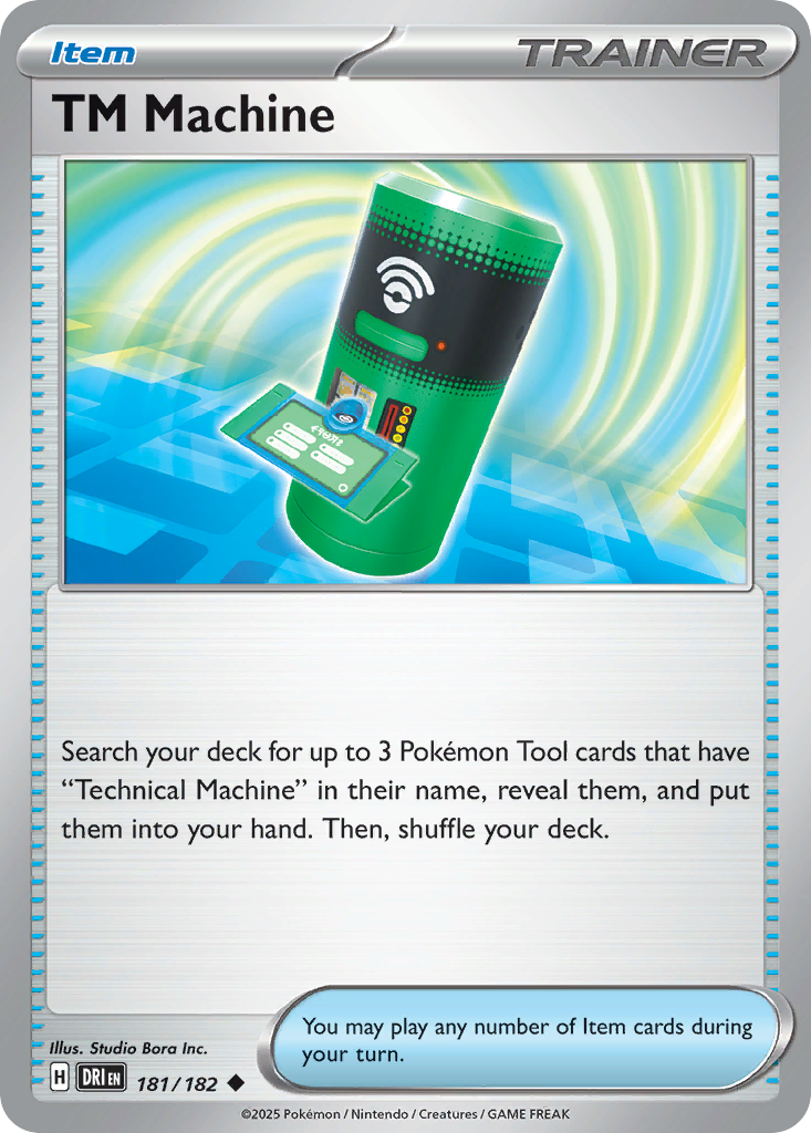 TM Machine — illustrated card