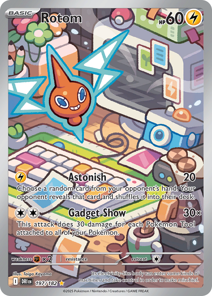 Rotom — illustrated card