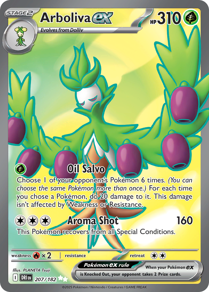 Arboliva ex — illustrated card